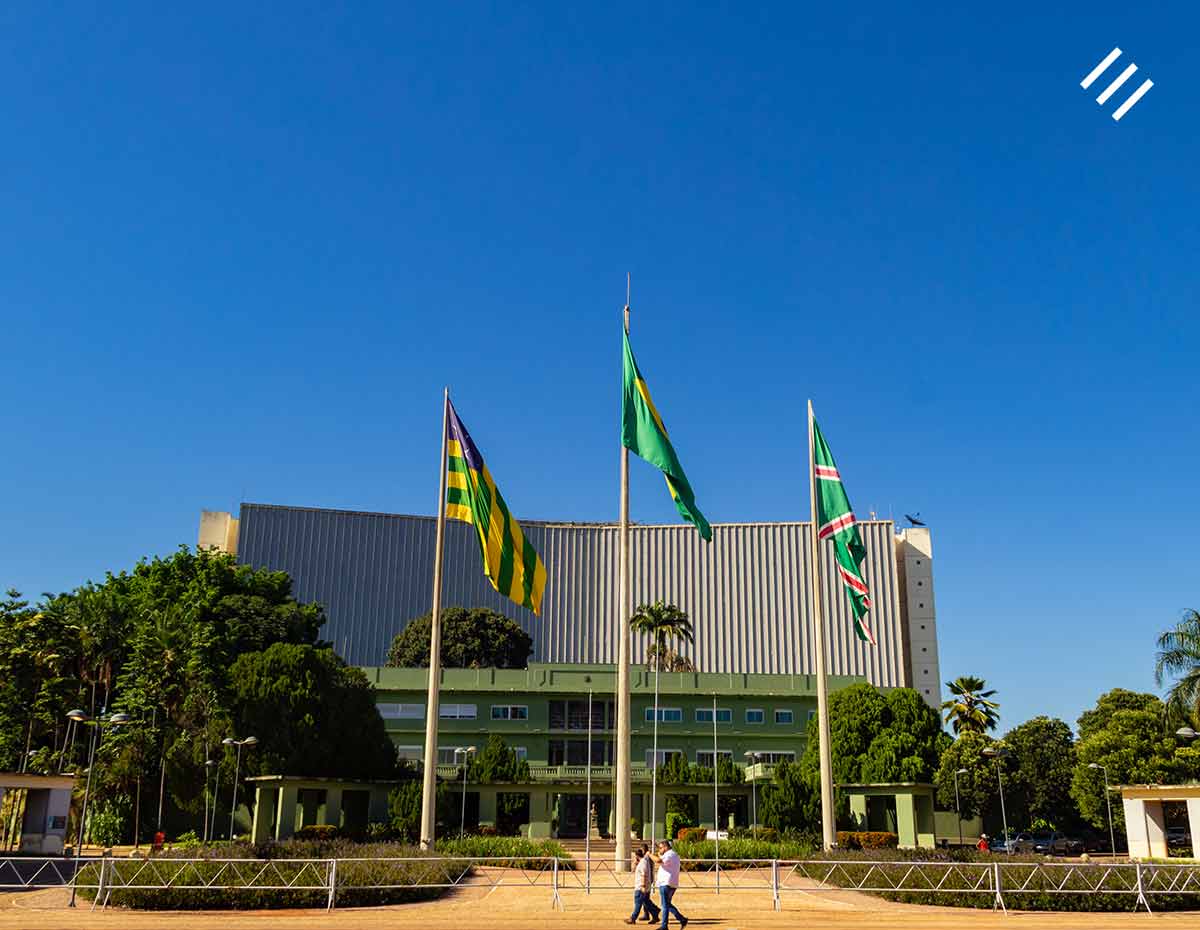 Praça Cívica, exemplo da revitalização do centro de Goiânia.