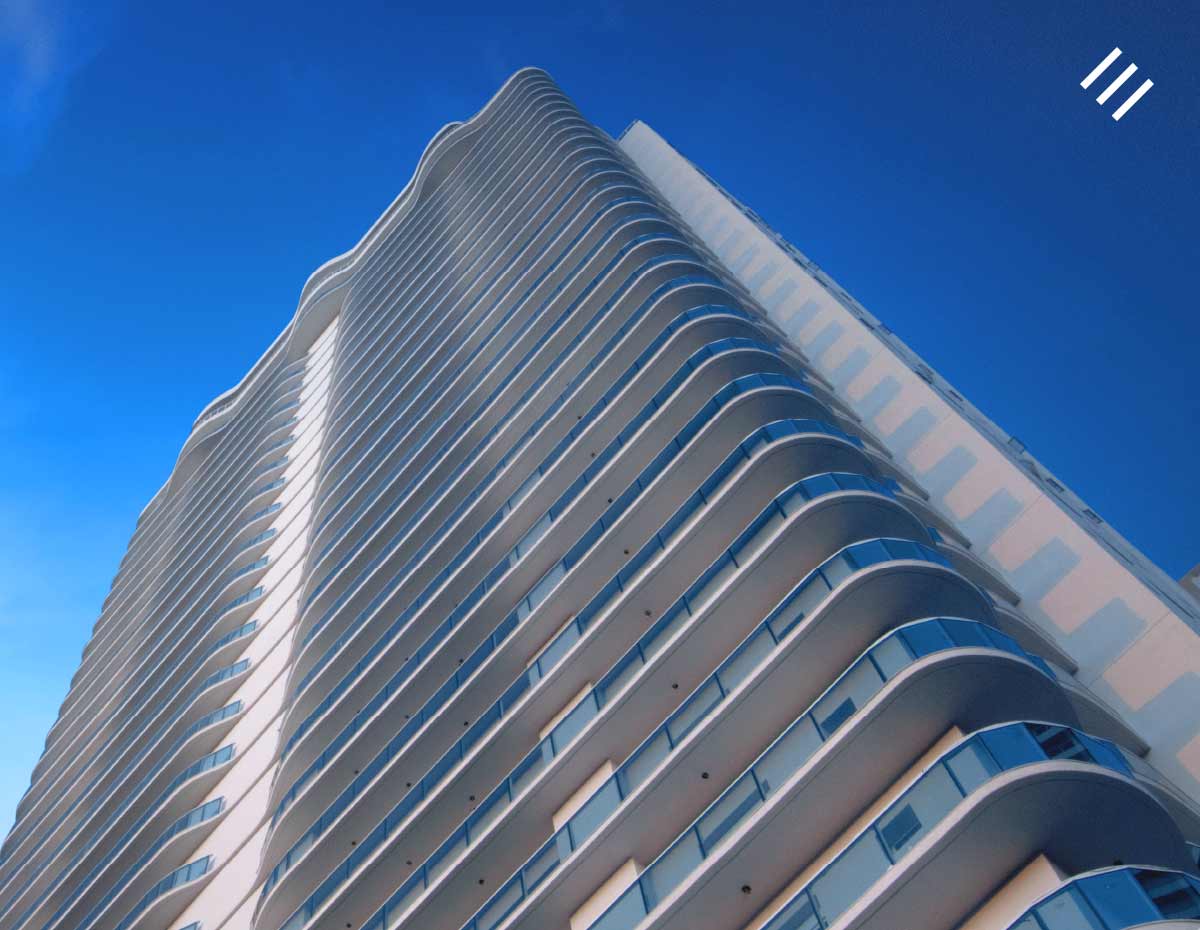 Fachada de empreendimento entregue pela EBM Construtora