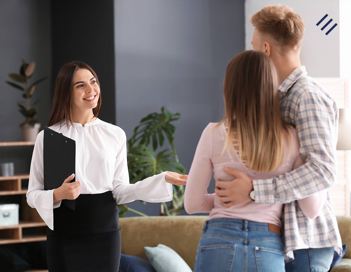 Exemplo de atendimento no setor imobiliário