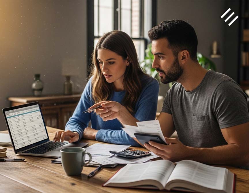 Organização financeira do primeiro apê | EBM