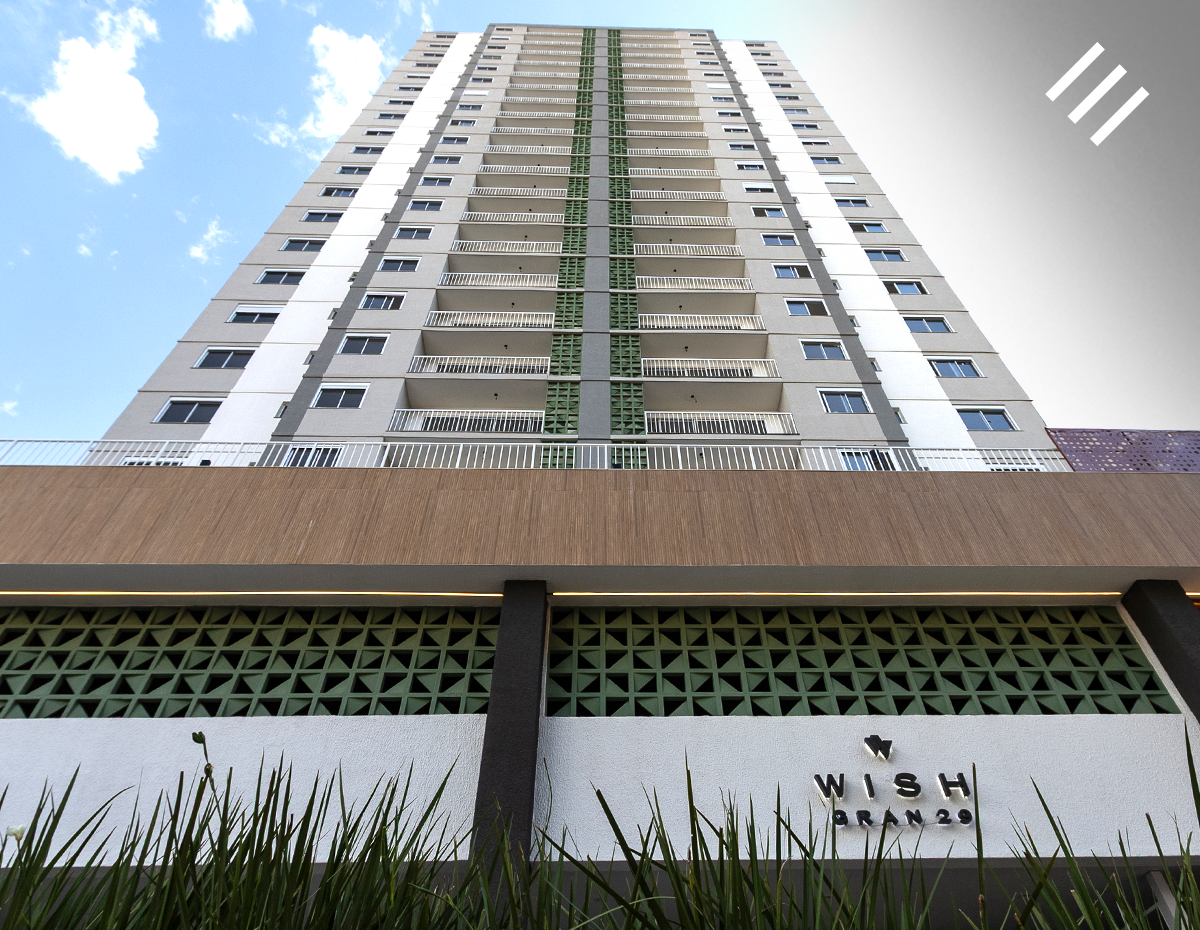 Wish Gran 29, exemplo de moradia frente à praças em Goiânia