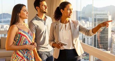 Exemplo de corretor, uma das carreiras do mercado imobiliário