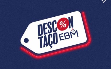 Logo da campanha Descontaço EBM