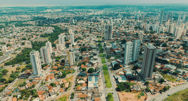 imagem aérea do setor serrinha