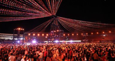 Imagem do Arraiá do Bem 2025, festa junina em Goiânia