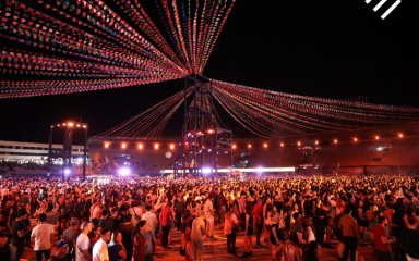 Imagem do Arraiá do Bem 2025, festa junina em Goiânia