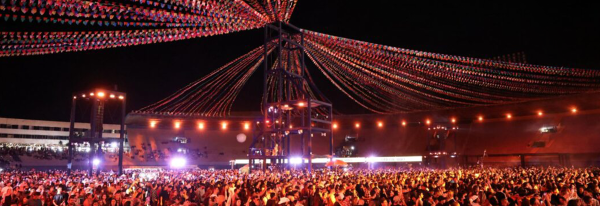 Imagem do Arraiá do Bem 2025, festa junina em Goiânia