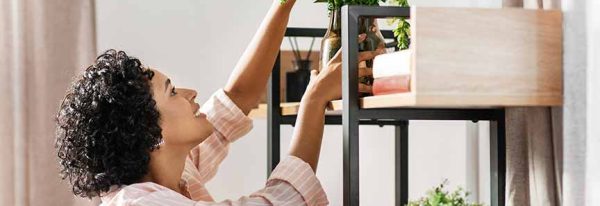 Exemplo de decoração funcional em apartamentos compactos