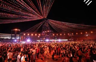 Imagem do Arraiá do Bem 2025, festa junina em Goiânia